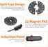 KT D12 Bike Magnets, Pedal Assist Sensor for Ebike, Easy Crank Installation PAS Sensor