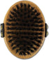 alcott Bamboo Groom Palm Brush with Boar Bristles for Pets