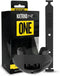 Nxtrnd One Football Mouth Guard with Strap - Fits Adult & Youth (Black)