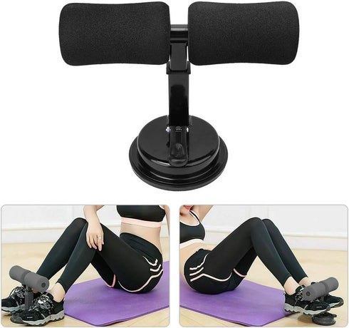 Sit-up Bracket, Multifunction Adjustable PVC Device for Abdominal Fitness Exercise Equipment