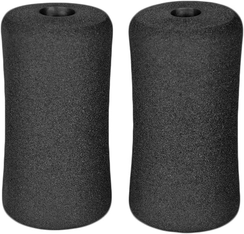 Sponge Foam Foot Pad Roller Pair for Replacing Gym Equipment, Suitable for 1-inch Rod