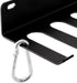 Tebery 9 Hook Home Gym Storage Rack - Wall Mount Fitness Equipment Organizer for Exercise Bands and Barbells