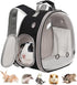 Guinea Pig Backpack for Small Animals, Space Capsule Bubble Window, Ideal for Guinea Pig, Bird, Bunny, Rabbit