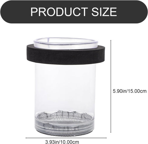 Ipetboom 1pc Aquarium Box Baby Fish Separator Box Floating Fish Tank Hatching Incubator Betta Small Fish Hatching Box Aquarium Boxes Floating Fish Tank Box