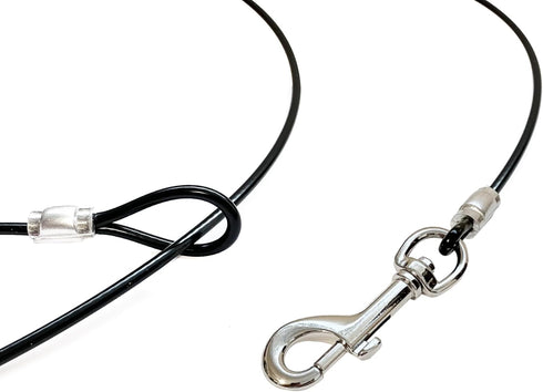 Training Tie Down - Short Tether for Dogs & Teething Puppies - 6 Feet