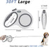 GUDWING Retractable Dog Leash, 30 FT, Heavy Duty, No Tangle, for Medium Large Dogs up to 77 lbs