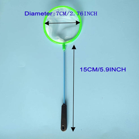 10pcs Mini Baby Brine Shrimp Net - Special Fine Artemia Sieve for Brine Shrimp Hatchery, Random Color
