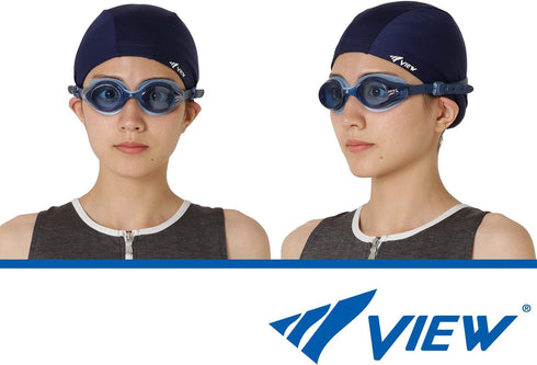 V-820ASA Selene Swipe Swim Goggles, Blue (Model V-820ASA-BL)