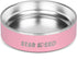24oz Stainless Steel Dog Bowls with Rubber Bottom, Non-Slip Double Wall Metal Feeding Bowl for Small Medium Dogs