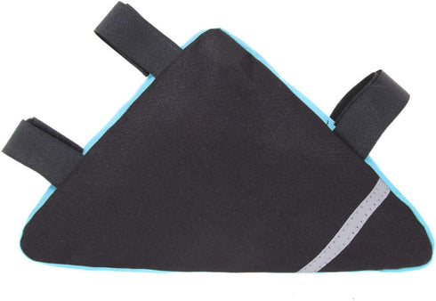 MOOCY Bike Frame Bag, Storage Pouch for MTB Road Bike Cycling Accessories (Blue)