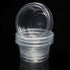 Small Gecko Food and Water Cups - Plastic Feeder Cups, 100 Pack Feeding Bowls for Gecko Lizard and Other Small Pets, 1