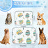 imiBBWQu Summer 27" 22" Cooling Mat for Dogs Easter Eggs Cooling Pad Mat Washable Pet Ventilation Pad Dog Bed Cover