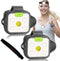 Running Light, 2Pack Reflective Safety-Light for Runners, Rechargeable LED Clip On Lights for Hiking, Running, Outdoor