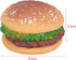 Hamburger Bite-Resistant Dog Toys - Squeaky Chewing Toys for Training & Sofa Damage Prevention