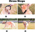 Dog Collar and Leash Set - Heavy Duty Nylon Braided Rope 4 FT Leash and Training Collar for Small, Medium & Large Dogs