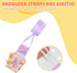 FAURAPMNG 6 Pcs Bird Diapers Parrot Nappy Flight Suit Reusable Cockatiel Clothes with Elastic Back Rope Waterproof