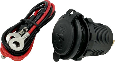 Golf Cart USB Charger Port Outlet for EZGO Club Car Yamaha Golf Car 12V