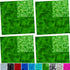 80 pcs Cat Nail Caps with Adhesives and Applicators | Cat Claw Covers (Glow in The Dark Green, S)