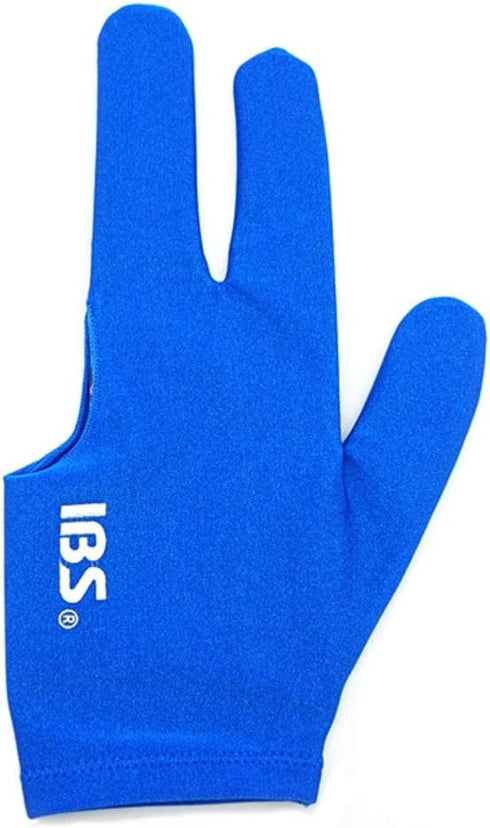 IBS Three Fingers Billiard Gloves, Snooker Cue Professional, 4 Colors (Spandex)