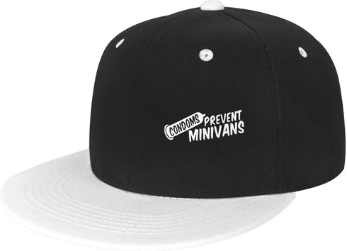 WUTUGY Unisex Condoms Prevent Minivans Stylish Hip-Hop Baseball Cap Adjustable