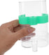POPETPOP 2Pcs Automatic Bird Water Feeder, Transparent Plastic Water Dispenser for Parakeet Cockatiel Lovebird