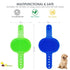 2 Pack Dog Grooming Brush, Premium Soft Silicone Pet Bath Brushes with Adjustable Handle for Dogs & Cats