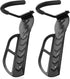 Flexzion Bike Rack Wall Mount 2 Pack - Heavy Duty Bicycle Hanger Storage System for Indoor Use