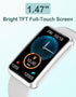 HUAKUA Fitness Tracker, No Bluetooth or APP Needed, Waterproof Fitness Watch for Men Women with Full Touch Screen