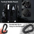 Small Tactical Molle Pouch, Military Waist Pouch EDC with Smartphone Holster for Outdoor Utility Gadget