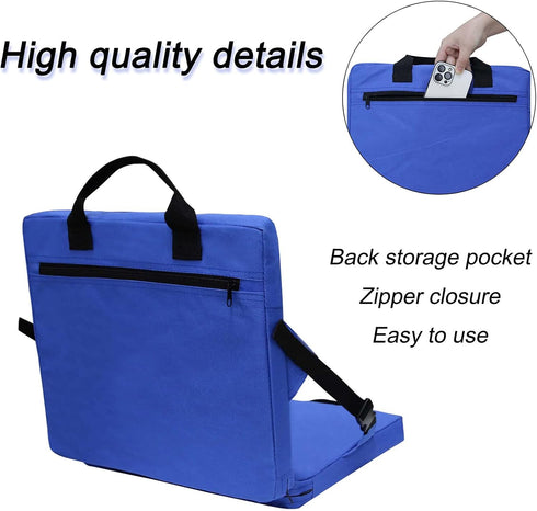 Yosoo Health Gear Portable Stadium Seat, Stadium Seats for Bleachers, Bleacher Seats with Backs and Cushion, Padded