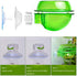 Tfwadmx Chameleon Bowl, Reptile Feeding Feeder, Water Dish Gecko Ledge Suction Cup Feeder, 2 Pcs