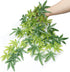 50cm/20in Artificial Fake Plastic Water Grass Plants for Fish Tank Aquarium Decor