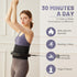 Weighted Fit Hoop Plus Size - 32 Detachable Links Smart Fitness Hoop for Weight Loss and Massage