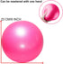 TopBine 2 Pcs Small Pilates Ball - 23cm Exercise Stability Ball for Yoga, Barre, Core Training