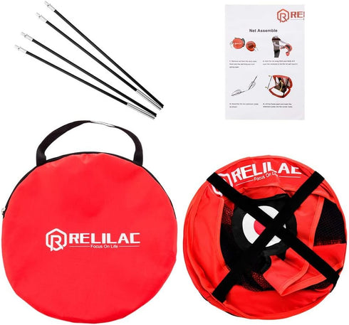 Pop Up Golf Chipping Net - Indoor/Outdoor Target Accessories for Backyard Swing Practice - Great Gifts for Golfers