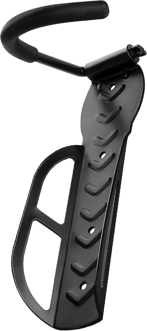 Flexzion Heavy Duty Bike Rack Wall Mount, Vertical Hook Stand Holder for Indoor Storage, Holds 66lb