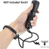 TONELIFE Pack of 4 Locking Wrist Lanyard - Safety Straps for Scuba Diving Lights, Waterproof Camera Float