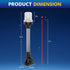 12 Inches IP67, Anchor Light Stern Light for Boats, White Boat Navigation Lights LED Waterproof Rear LED Marine Running