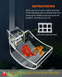 Shrimp Feeding Dish Set, Aquarium Fish Feeder Tube Kit with Feeding Ring and Cleaning Brush