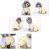 2-Pack Pet Clothes Puppy Cute Pajamas - Cotton Rompers for Dogs, Cats Jumpsuits, Duck & Fish, Small