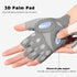 HinyBoeh Women's Workout-Gloves Fingerless-Breathable-Mesh-Gloves with Non-Slip Grip for Cycling Gym Fitness