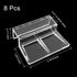 8 Pack Clear Acrylic Aquarium Lid Clips, DIY Fish Tank Holder for 12MM Aquarium Glass Support (12MM)