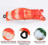 REKOBON Catnip Toys, 8 Pack Kitten Toys for Indoor Cats, Bite Resistant Chew Toy with Sushi Roll