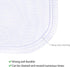 ALEGI Extra Fine Media Filter Bag, Reusable 180 Micron Drawstring Mesh Filter Bags (6 Pack)