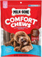 Milk-Bone Mini Comfort Chews, Dog Chews with Unique Chewy Texture and Real Beef, 7.4 Oz Bag of 6 Chews