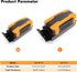 hygger Aquarium Magnetic Brush, Fish Tank Glass Algae Scrubber with Detachable Stainless Steel and Plastic Scraper