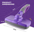 Hertzko Self-Cleaning Slicker Brush - Grooming Rake and Comb for Deshedding Long and Short-Haired Pets