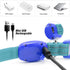 Visinite Light Up Dog Collars for Small Dogs, LED Dog Collar Light Rechargeable, Fully Adjustable Glow in The Dark Dog