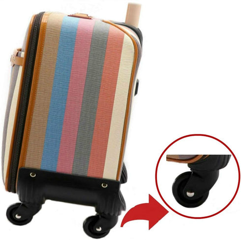 ORO 1 Pair Replacement Luggage Wheels - 60mm Case Wheels with 8mm Bearings for Suitcase and Inline Skate (60 * 18)