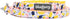 Blueberry Pet Durable Blooming Floral Print Dog Leash, Creamy White, 5 ft x 5/8"